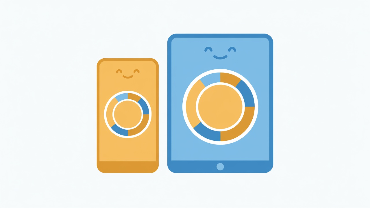 Kids screen time calculator illustration